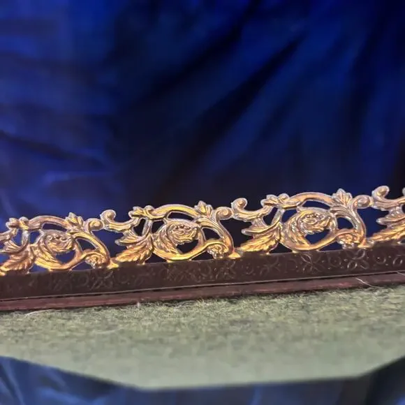 Vintage Hollywood Regency Mirrored Vanity Tray 15 X 10 inches - Picture 5 of 7